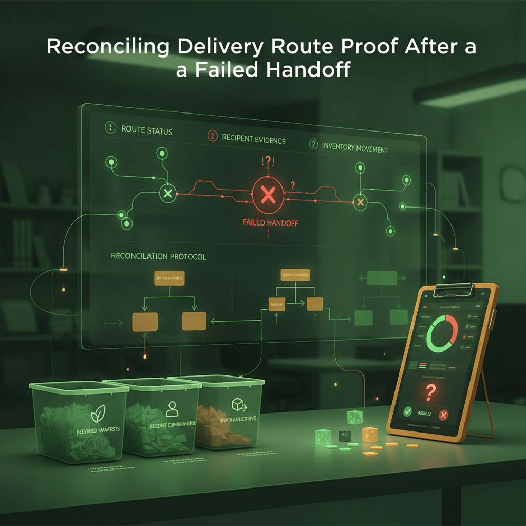 A Delivery Address Verification Record for Dispensaries